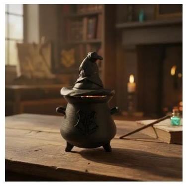 Imagem de Presente Caldeirão do Harry Potter com chapéu seletor - Personalize-se