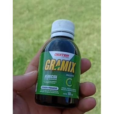 Imagem de Gramix Seletivo 100ml Para Gramados Jardim Grama Verde