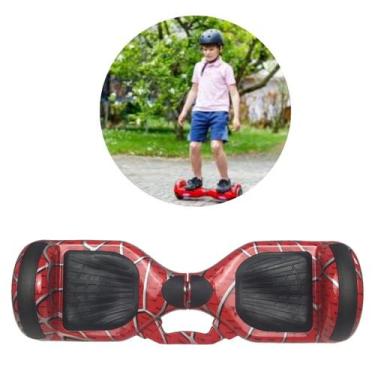 Imagem de Skate Eletrico Vermelho Auto Balanceado - GBG STORE