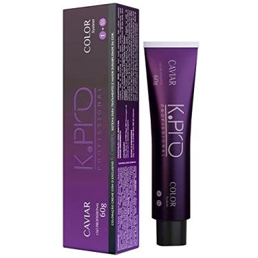 Imagem de K.Pro Caviar Color Louro Muito Claro Marrom 9.7 Coloração 60gr Tintura Tinta