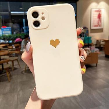 Imagem de Capa de telefone com padrão de coração de amor para iphone 13 12 pro mini 11 pro max x xr xs max 7 8 plus cor doce capa de tpu macio, w, para iphone se (2020)