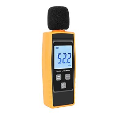 Imagem de Baluue Medidor De Ruído Monitor De Decibéis Instrumento De Medição De Ruído Medidor De Nível Sonoro Monitor De Nível De Som Indicador De Decibéis Plástico Decibelímetro Digital
