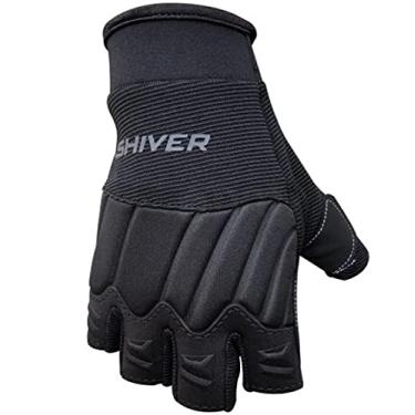 Imagem de Luva Shiver Rocket Meio Dedo Unissex Para Motociclista Motoqueiro Motoboy Ciclista Bike (G)
