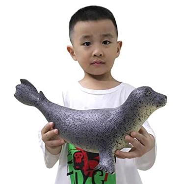 Imagem de Brinquedo Sim Ocean Animal, 1 peça de borracha macia para cães marinhos de 38 cm