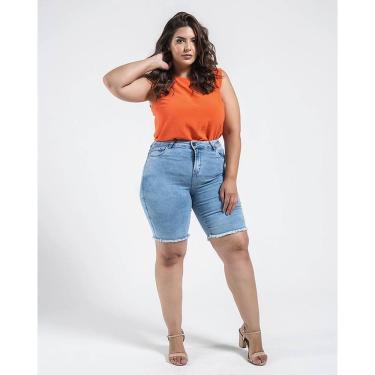 Imagem de Bermuda Jeans Black Jeans Plus Size