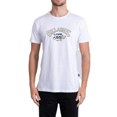 Imagem de Camiseta Billabong Theme Arch I Masculina Branco
