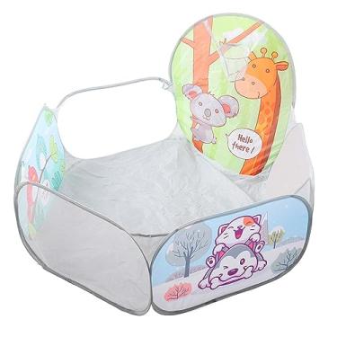 Imagem de Poço de Bolinhas de Barraca, Piscina de Bolinhas de Basquete Pop Up 1,2 M Portátil Dobrável para Casa Interna