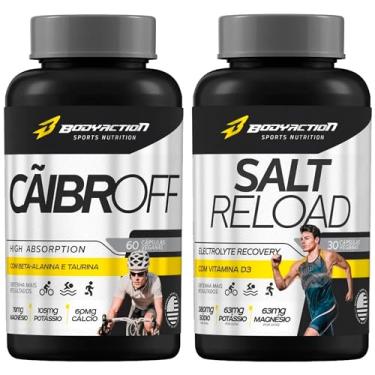 Imagem de Cãibroff Anti Cãibras + Salt Reload Cápsulas Sal Bodyaction
