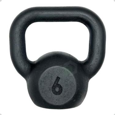 Imagem de Kettlebell de Ferro Fundido Pintado - 6 Kg - BOX INGÁ