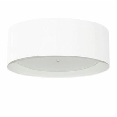 Imagem de Plafon Para Quarto Cilíndrico SQ-3008 Cúpula Cor Branco - Vivare