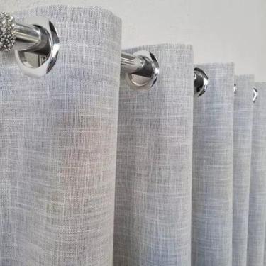 Imagem de Cortina Linhão Blackout 100% Medida 3,00mx2,60m - Salvatex Confecções,