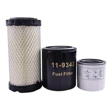 Imagem de YLQASOON Filtro de óleo 11-6182 Filtro de ar 11-9059 Filtro de combustível 11-9342 Kit de filtros compatível com Thermo King Tripac APU ou Evolution