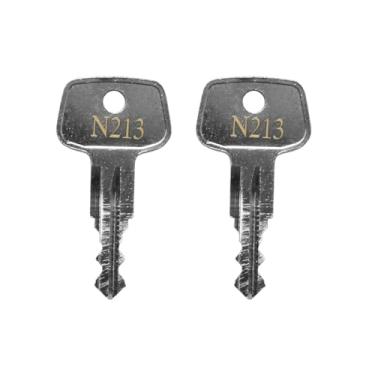 Imagem de Chave de substituição N213 Errebi, chave de substituição de rack de carro Thule, substituição de chave de rack de carro para Thule Ski, caixa de carga, telhado, suportes de transporte e barras