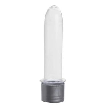 Imagem de Tubete para Lembrancinha Prata 13cm - 10 Unidades - Extra Festas