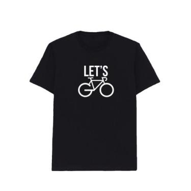 Imagem de Camiseta Lets'Go Bike Bicicleta Tumblr Camisa Unissex - SEMPRENALUTA, 
