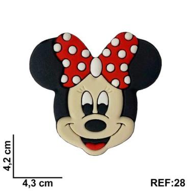 Imagem de Aplique emborrachado kit 10 unidades Minnie de poá REF: 28 - Rskids