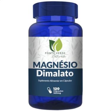 Imagem de Magnésio Dimalato 120 Cáps - Fonte Verde