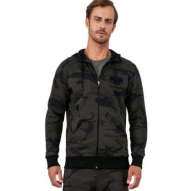 Imagem de JAQUETA HANGAR33 MOLETOM CAMUFLADO - MASCULINO-Masculino