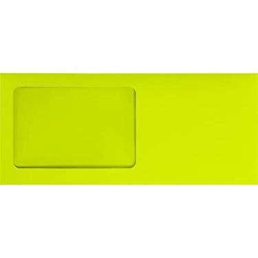 Imagem de Janela multiuso #10 (11,5 x 23,5 cm) - 36,2 kg Wasabi (50 Qtd.) | Perfeito para cheques, faturas, papel timbrado, cartas, declarações | Papel de texto de 36,3 kg | LUX-10APW-L22-50