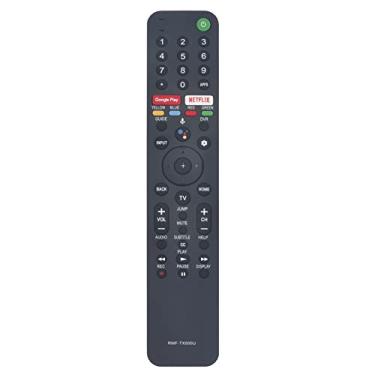Imagem de PERFASCIN Controle remoto de voz de substituição RMF-TX500U adequado para Sony 4K UHD TV KD-55X750H KD-55X75CH KD-65X750H KD-65X75CH KD-75X750H KD-75X75CH XBR-43X800H XBR-49X800H XBR-49X800H 950H X