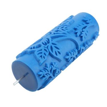 Imagem de Textura Decorativa Azul do Rolo de Pintura Padrão para Uso Em Móveis de Tecido de Parede Com Pistola de Pulverização (099Y)