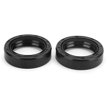 Imagem de Selo de Poeira de óleo de Garfo-2 Peças Adequados para Haojue 42x30x10.5, Amortecedor de Borracha para Garfo Dianteiro de Motocicleta Capa de Poeira