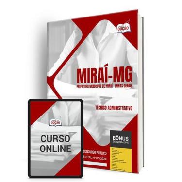 Imagem de Apostila Prefeitura de Miraí - MG 2024 - Técnico Administrativo - Apos