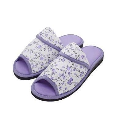 Imagem de Pantufa Feminina Chinelo Algodão Antiderrapante Maternidade - DUKAP, 3