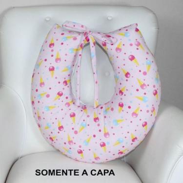 Imagem de Capa de Almofada Amamentação - NoBrand, Sorvetinho