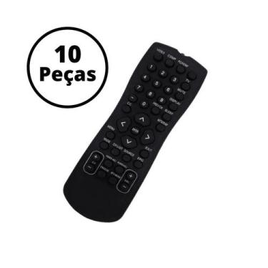 Imagem de Kit 10 Controle Remoto Compatível com TV AOC LCD L32w831 - FBG