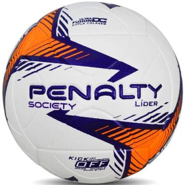 Imagem de Bola Penalty Futebol De Campo Lider N4 Xxvi - Ref 5213051641 Tamanho 4 Cor Branco