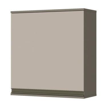 Imagem de Armário Aéreo Henn 1 Porta Connect 60 Cm C53 Duna/cristal