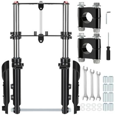 Imagem de CILOYU Suspensão de garfos dianteiros de mini bicicleta 7/8 grampos de elevação de guidão de substituição para Coleman CT100U B100 Monster Mega Moto 80 105cc Motovox MBX10 MBX11 Baja Doodlebug DB30