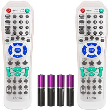 Imagem de Kit 2 Controle Remoto Compatível com Philco DVD Home Theater