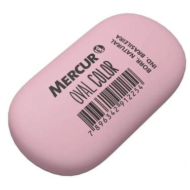 Imagem de Borracha Oval Color Rosa - Mercur