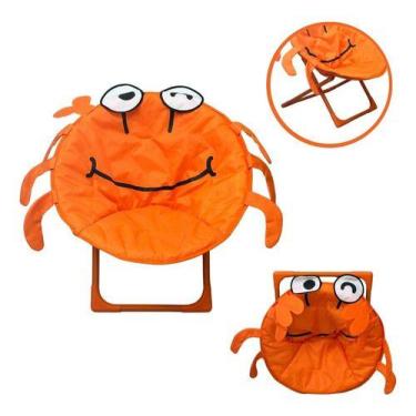 Imagem de Cadeira Moon Infantil Carranguejo Camping Praia Resistente - Importway