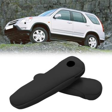 Imagem de SUNBREATH Compatível com capa de apoio de braço do assento dianteiro do carro para Honda CR-V 2004 2005 2006 capa de descanso de braço de couro de microfibra para o lado do motorista e do passageiro