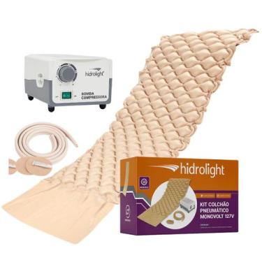 Imagem de Colchão Pneumático 110V Monovolt Inflável Anti Escaras Hospitalar Comp
