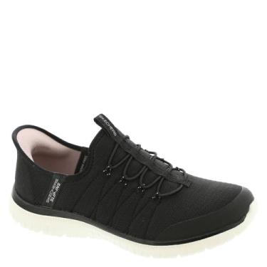 Imagem de Skechers Tênis feminino Virtue Glow, preto, 38,5 EU