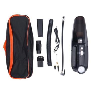 Imagem de A aspirador de pó de carros e inflador de pneus multi -funcional 500ml vácuo portátil portátil com medidor de pressão