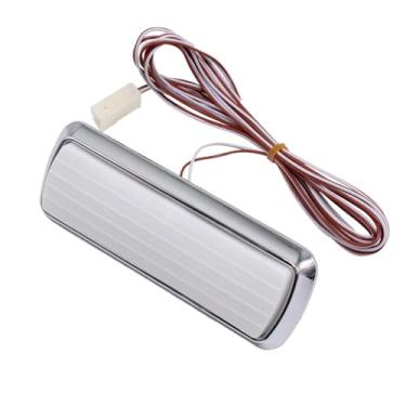 Imagem de QccHieUs Conjunto de lentes de lâmpada de teto Dome Light, peças de reposição, base cromada para claraboia