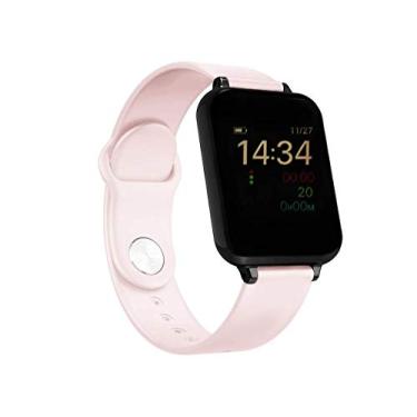 Imagem de Relógio Unissex Smartwatch Hero Band B57 Relógio Inteligente iOS Android Rosa