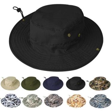 Imagem de Chapéu de sol ZOORON Boonie Hat UPF 50+ dobrável para homens e mulhere
