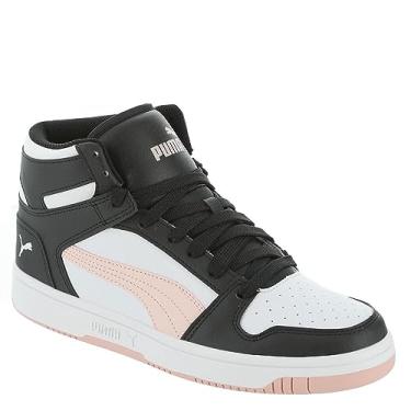 Imagem de PUMA Couro sintético de rebote, Puma Preto/Rosa Poeira/Branco PUMA, 11