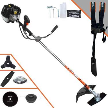 Imagem de Roçadeira Multifunções À Gasolina Terra GRH520 Motor 2T 52cc 2,5HP Alt
