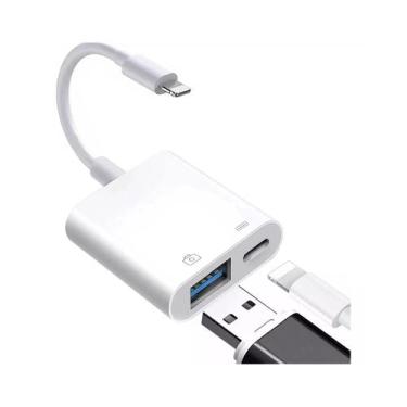 Imagem de Adaptador Lightning para USB 3.0 para iPhone iPad OTG - Lightbek Offic