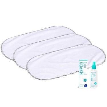 Imagem de Forros de trocador e spray para assaduras Munchkin 3 unidades 100 ml