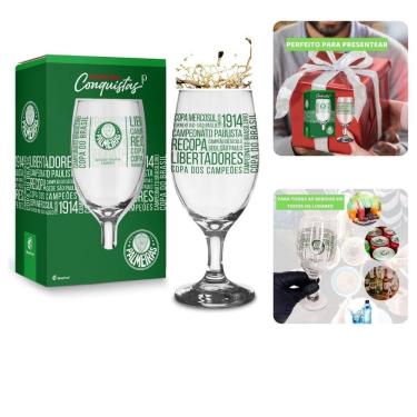 Imagem de Taça Tulipa Windsor Vidro 330Ml Cerveja Vinho Chopp Time