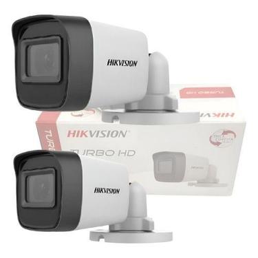 Imagem de Kit 2 Câmeras Hikvision 2mp Ds-2ce16d0t-exipf Full Hd Bullet