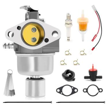 Imagem de Filtro de combustível para velas de ignição de carburador para Kohler CV12.5 11HP SV470 para John Deere STX30 G15 L110 para Toro 74363 para Husqvarna YTH20K46